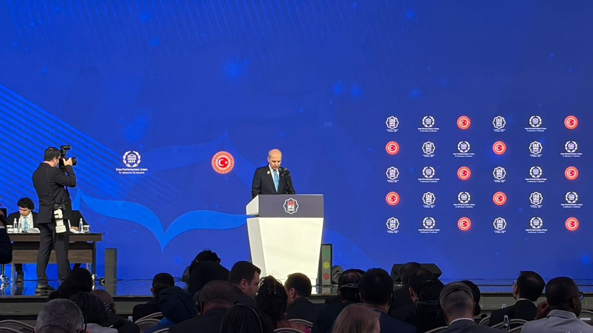 TBMM Başkanı Kurtulmuş: Filistin bir bölgenin trajedisi olmanın çok ötesinde insanlığın ortak bir sınavı haline geldi